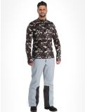 Miniatura Poederbaas, Camo maglione uomo Black nero 