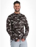 Miniatura Poederbaas, Camo maglione uomo Black nero 