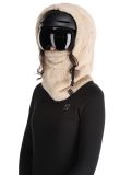 Miniatura Poederbaas, Fluffy Balaclava maschera da sci unisex Sand beige 