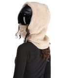 Miniatura Poederbaas, Fluffy Balaclava maschera da sci unisex Sand beige 