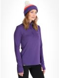 Miniatura Poederbaas, Four Seasons Lightweight maglione donna Purple viola 