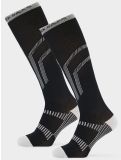 Miniatura Poederbaas, Lightweight Functional Ski Socks 2-pack calzini da sci 2-pack unisex Black nero 