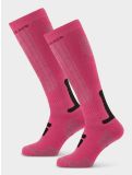 Miniatura Poederbaas, Ski Socks 2-pack calzini da sci unisex Pink rosa 