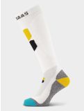 Miniatura Poederbaas, Technical Ski Socks Bamboo Freeride calzini da sci unisex White bianco 