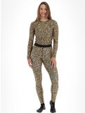 Miniatura Poederbaas, Thermo Animal pantaloni termici donna Panther Brown marrone 