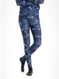 Miniatura Poederbaas, Thermo Camo pantaloni termici uomo Navy blu 