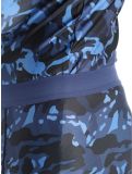 Miniatura Poederbaas, Thermo Camo pantaloni termici uomo Navy blu 