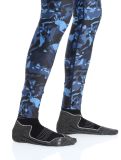 Miniatura Poederbaas, Thermo Camo pantaloni termici uomo Navy blu 