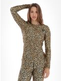 Miniatura Poederbaas, Thermo Animal maglia termica donna Panther Brown marrone 