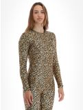 Miniatura Poederbaas, Thermo Animal maglia termica donna Panther Brown marrone 