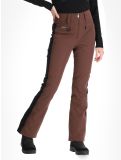 Miniatura Poivre Blanc, Luxe Sport 24PBH0822/WO pantaloni da sci donna Choco Brown / Black marrone, nero 