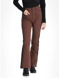 Miniatura Poivre Blanc, Luxe Sport 24PBH0822/WO pantaloni da sci donna Choco Brown / Black marrone, nero 