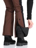 Miniatura Poivre Blanc, Luxe Sport 24PBH0822/WO pantaloni da sci donna Choco Brown / Black marrone, nero 