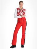 Miniatura Poivre Blanc, Luxe Sport 24PBH0822/WO pantaloni da sci donna Scarlet Red / Black nero, rosso 