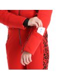 Miniatura Poivre Blanc, Stretch Ski Overall completo sci donna leopard scarlet rosso 