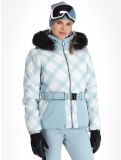 Miniatura Poivre Blanc, Traditional 24PBH1003/WO/C giacca sci donna Cross Aloe Blue bianco, blu 