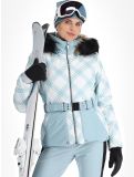 Miniatura Poivre Blanc, Traditional 24PBH1003/WO/C giacca sci donna Cross Aloe Blue bianco, blu 