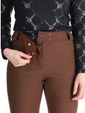 Miniatura Poivre Blanc, Traditional 24PBH1120/WO/A pantaloni da sci softshell donna Choco Brown marrone 