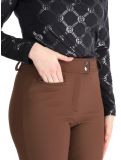 Miniatura Poivre Blanc, Traditional 24PBH1120/WO/A pantaloni da sci softshell donna Choco Brown marrone 