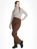 Miniatura Poivre Blanc, Traditional 24PBH1121/WO/A pantaloni da sci softshell donna Choco Brown marrone 