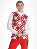 Miniatura Poivre Blanc, Traditional 24PBH1940/WO/C maglione donna Cross Scarlet Red rosso 