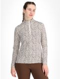 Miniatura Poivre Blanc, Traditional 24PBH1940/WO/L maglione donna Jaguar Off Brown marrone 