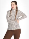 Miniatura Poivre Blanc, Traditional 24PBH1940/WO/L maglione donna Jaguar Off Brown marrone 