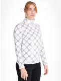 Miniatura Poivre Blanc, Traditional 24PBH1940/WO/M maglione donna Mono White bianco, nero 