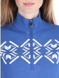 Miniatura Poivre Blanc, Traditional 24PBH3540/WO maglione donna Acid Blue blu 