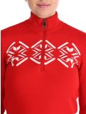 Miniatura Poivre Blanc, Traditional 24PBH3540/WO maglione donna Scarlet Red rosso 