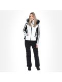 Miniatura Poivre Blanc, W20-1002-Wo/A giacca sci slim fit donna bianco multicolore