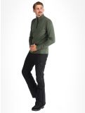 Miniatura Protest, REWILL 1/4 zip top maglione uomo Thyme verde 