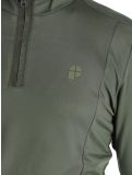 Miniatura Protest, REWILL 1/4 zip top maglione uomo Thyme verde 