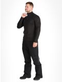 Miniatura Protest, REWILL 1/4 zip top maglione uomo True Black nero 