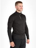 Miniatura Protest, REWILL 1/4 zip top maglione uomo True Black nero 