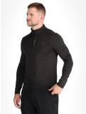 Miniatura Protest, REWILL 1/4 zip top maglione uomo True Black nero 