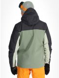 Miniatura Quiksilver, Dawson giacca sci uomo Sea Spray nero, verde 