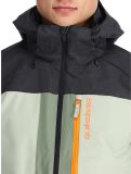 Miniatura Quiksilver, Dawson giacca sci uomo Sea Spray nero, verde 