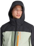 Miniatura Quiksilver, Dawson giacca sci uomo Sea Spray nero, verde 