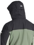 Miniatura Quiksilver, Dawson giacca sci uomo Sea Spray nero, verde 