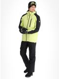 Miniatura Quiksilver, Mission Block giacca sci uomo Celery Green nero, verde 