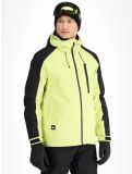 Miniatura Quiksilver, Mission Block giacca sci uomo Celery Green nero, verde 