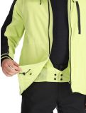 Miniatura Quiksilver, Mission Block giacca sci uomo Celery Green nero, verde 