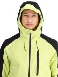 Miniatura Quiksilver, Mission Block giacca sci uomo Celery Green nero, verde 