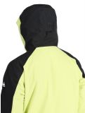 Miniatura Quiksilver, Mission Block giacca sci uomo Celery Green nero, verde 