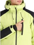 Miniatura Quiksilver, Mission Block giacca sci uomo Celery Green nero, verde 