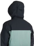 Miniatura Quiksilver, Morton giacca sci uomo Gradient Iced Sea Spray nero, verde 