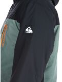 Miniatura Quiksilver, Morton giacca sci uomo Gradient Iced Sea Spray nero, verde 