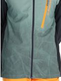 Miniatura Quiksilver, Morton giacca sci uomo Gradient Iced Sea Spray nero, verde 