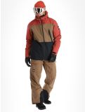 Miniatura Quiksilver, Sycamore giacca sci uomo Cub marrone, nero, rosso 